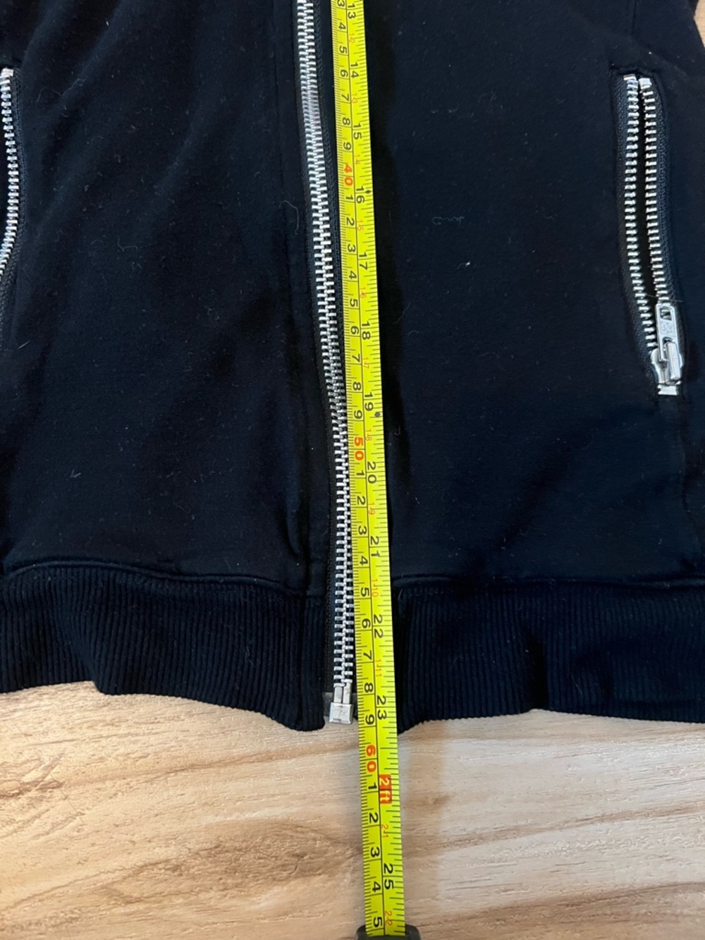 Rock & Republic Black Jacket with White Logo Stitching - Picture 8 of 8